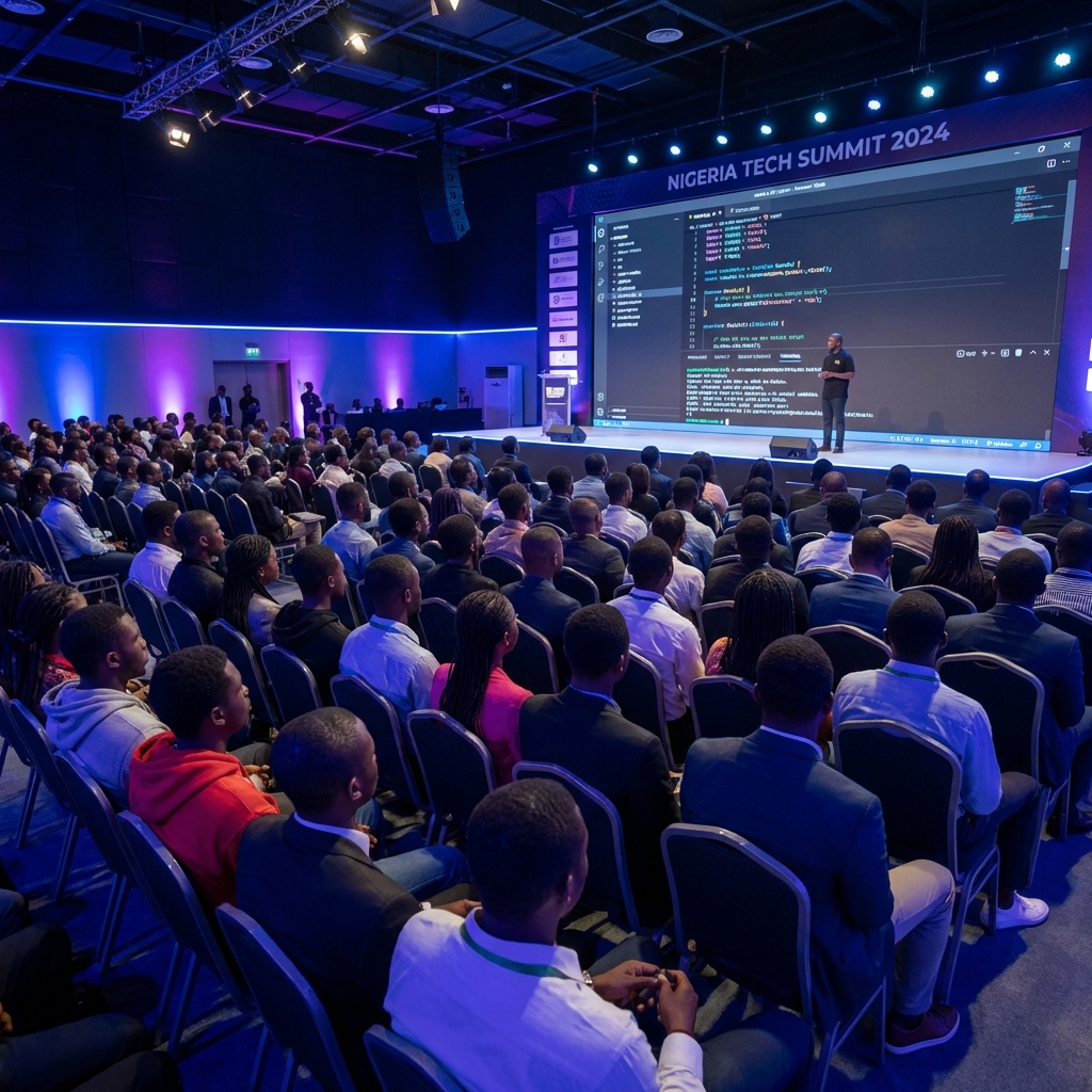 AI Conf Background